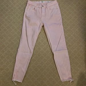 Pink jeans